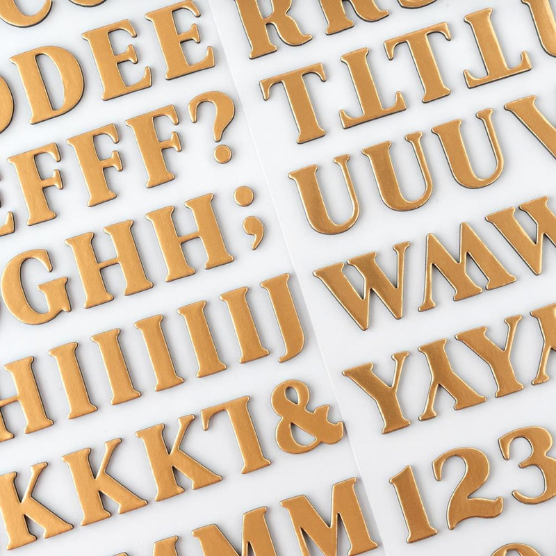 Bo Bunny - Charmed Chronicles - Thickers - Alphabet