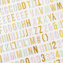 Bea Valint - Sketchbook - Thickers - Alphabet