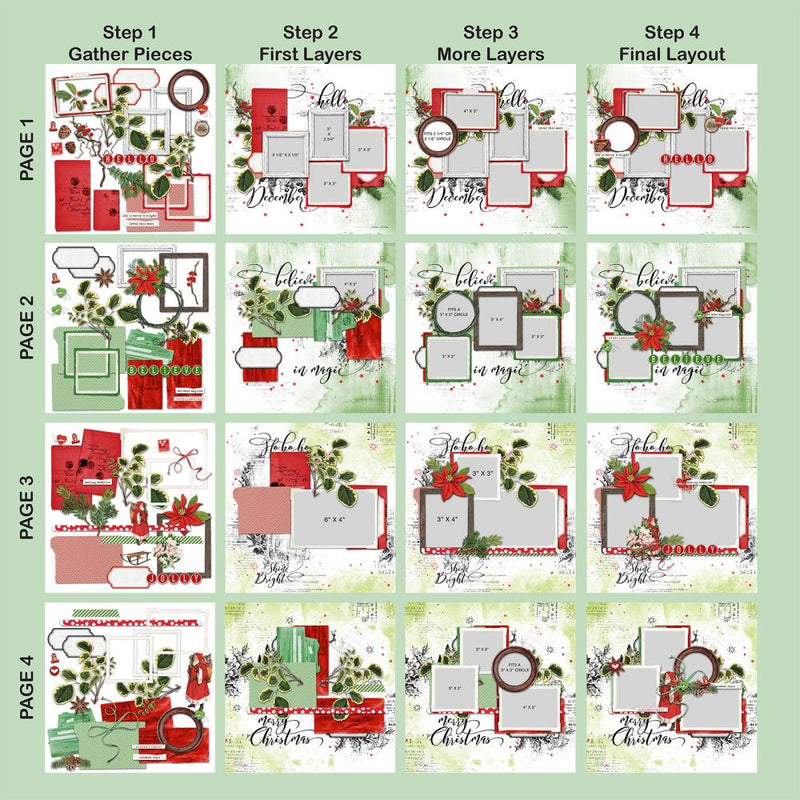 49 And Market - Evergreen Season - Page Kit