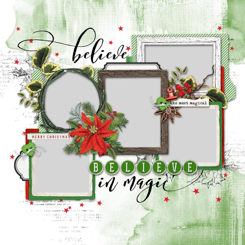 49 And Market - Evergreen Season - Page Kit
