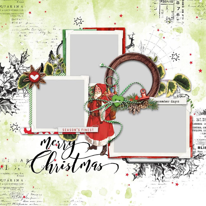 49 And Market - Evergreen Season - Page Kit