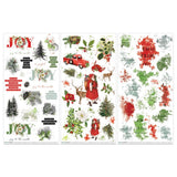 49 And Market - Evergreen Season - Rub-On Transfer Set - Essentials