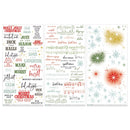 49 And Market - Evergreen Season - Rub-On Transfer Set - Sentiments