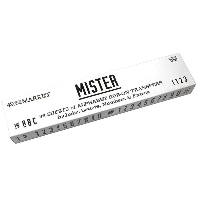 49 And Market - Rub-On Transfer - Mister