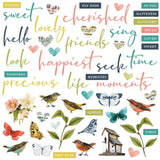 49 And Market - Birdsong - Chipboard Mixed Set