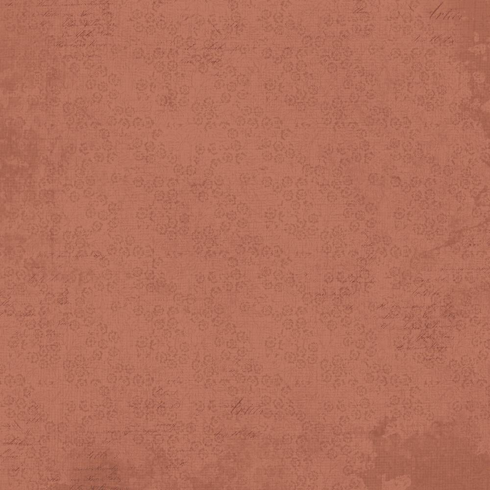 49 And Market - Color Swatch: Terracotta - Collection Pack 12"X12"