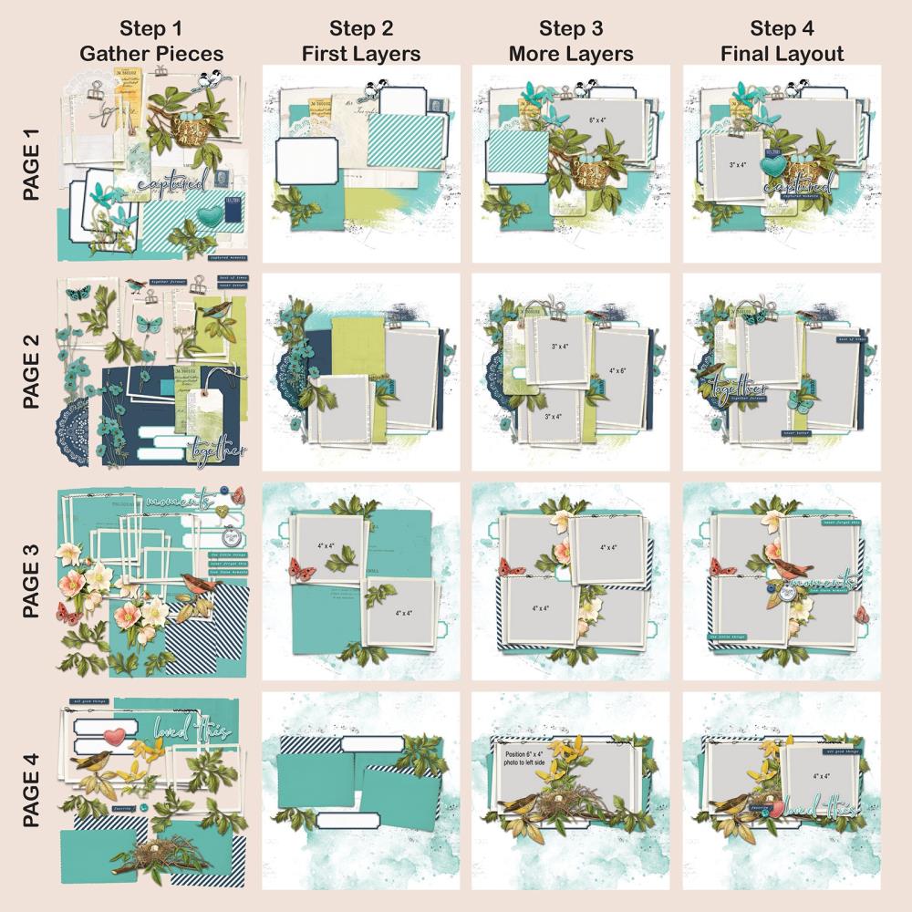 49 And Market - Birdsong - Page Kit