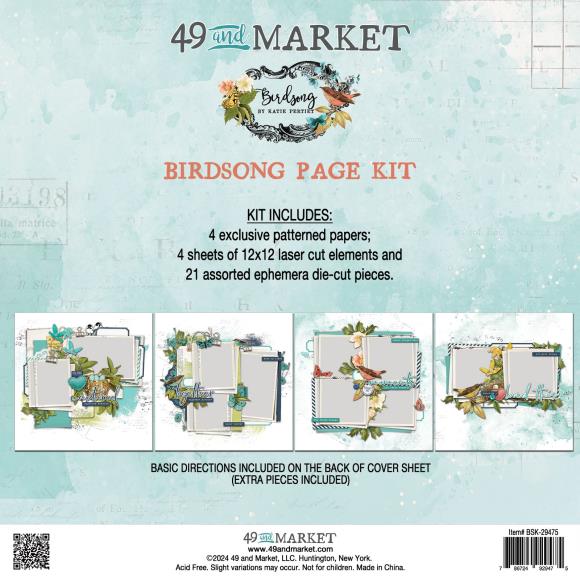 ***Pre-Order*** 49 And Market - Birdsong - Page Kit