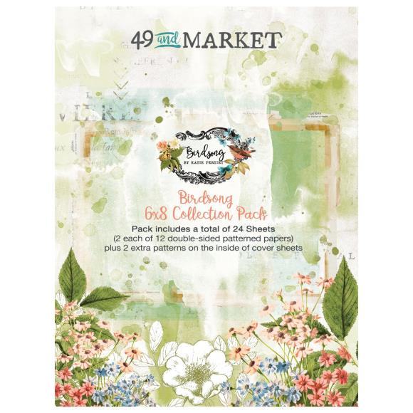 ***Pre-Order*** 49 And Market - Birdsong - 6"x8" Collection Pack