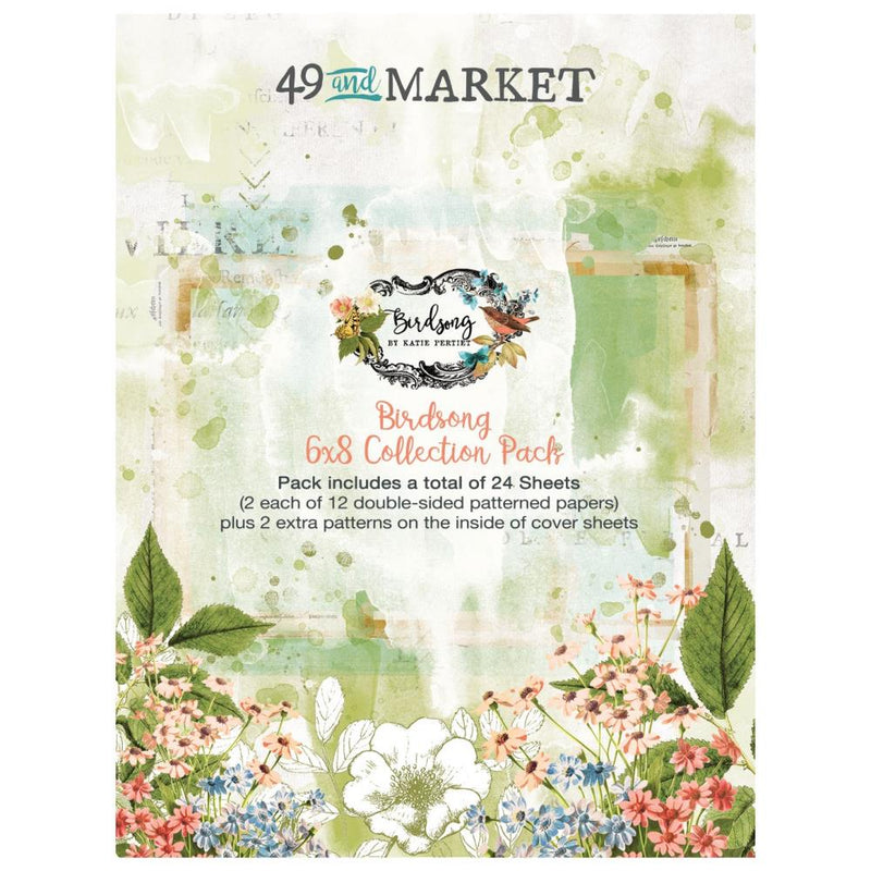 49 And Market - Birdsong - Collection Pack 6"X8"