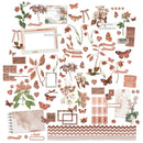 49 And Market - Color Swatch: Terracotta - Laser Cut Outs Elements