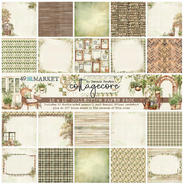 49 And Market - Cottagecore - Collection Pack 12"X12"