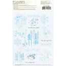 49 And Market - Rub-On Transfer Set 6"X8" - Winter Stories