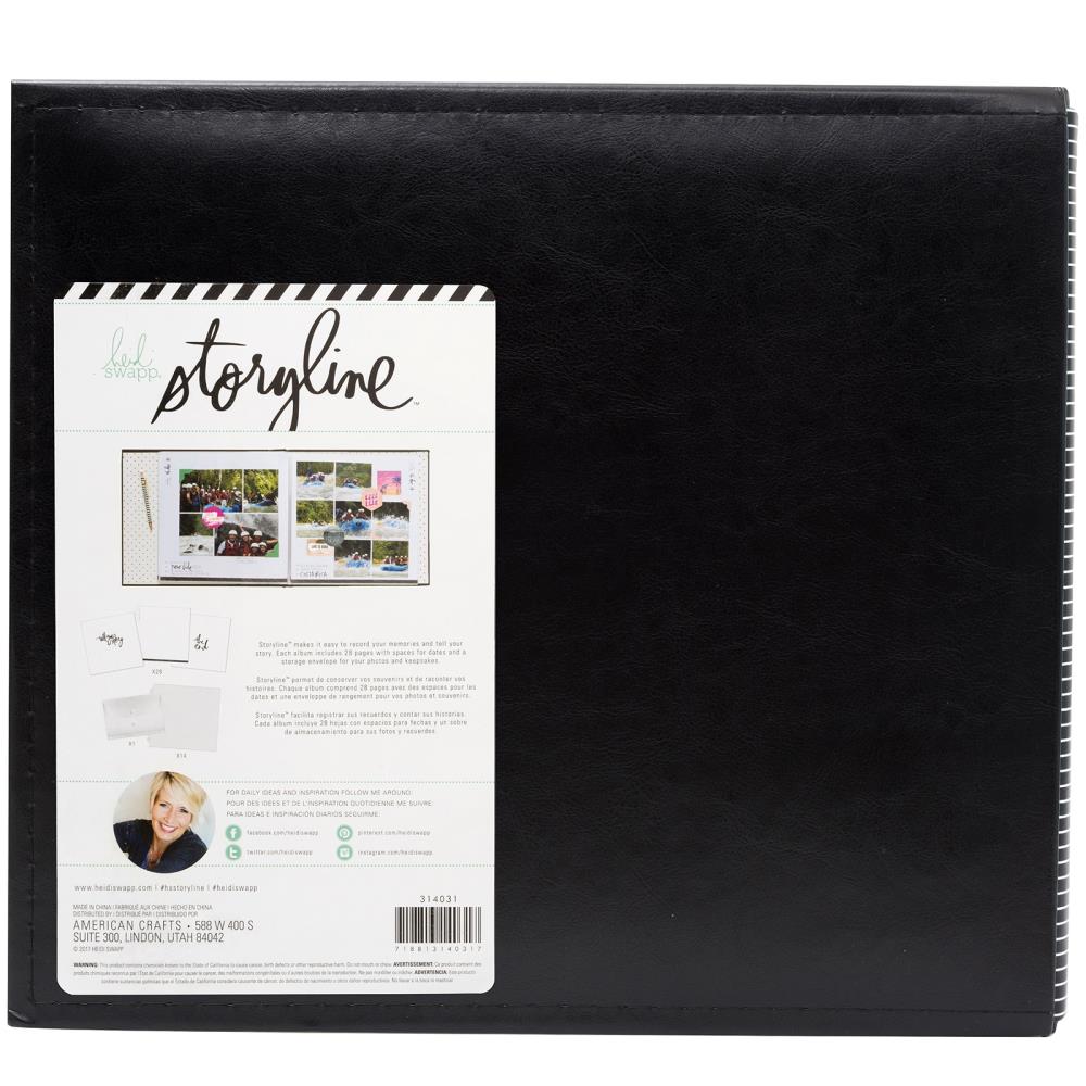 Heidi Swapp - Storyline2 Post Bound Album 12"X12" - Good Vibes