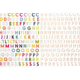 Paige Evans - Whimsical - Thickers Stickers - Happy Life Mini Alpha - Multi Foam