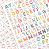 Paige Evans - Whimsical - Thickers Stickers - Happy Life Mini Alpha - Multi Foam