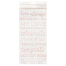 Pebbles - Lovely Moments - Thickers Stickers - Phrase - Puffy