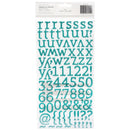 American Crafts - Thickers Glitter Foam Stickers - Sunny - Reef