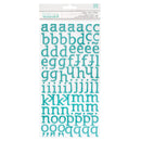 American Crafts - Thickers Glitter Foam Stickers - Sunny - Reef