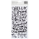 Vicki Boutin - Field Notes - Thickers Stickers - Phrase Black