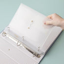 Heidi Swapp - Storyline 3 D-Ring Album 8.5"X11" - Watercolor