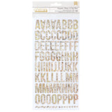 American Crafts - Thickers Stickers - Abroad Everywhere Map