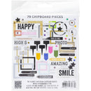 49 And Market - The Flower Emporium - Chipboard Basics