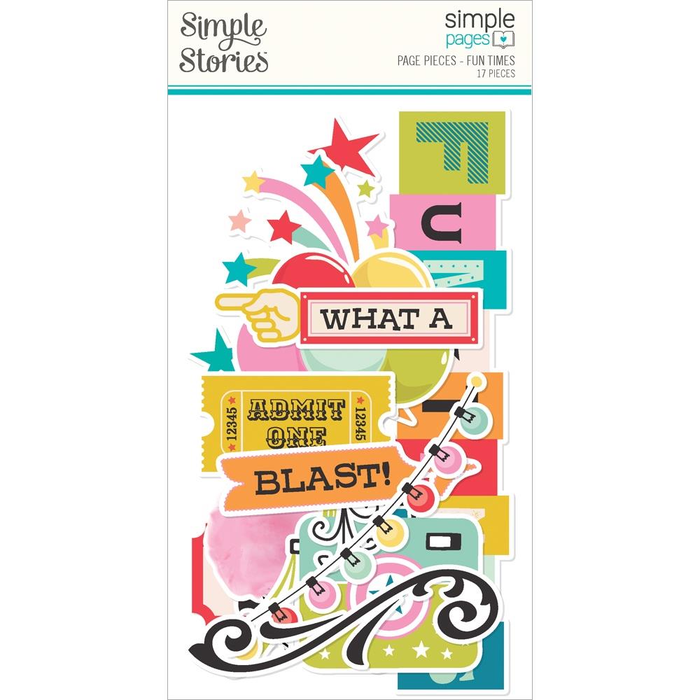 Simple Stories - Fun Times - Simple Pages Page Pieces