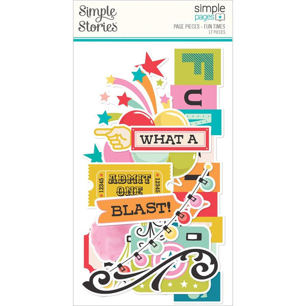 ***Pre-Order*** Simple Stories - Fun Times - Simple Pages Page Pieces