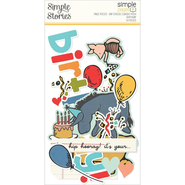 ***Pre-Order*** Simple Stories - Say Cheese Classic Pooh - Simple Pages Page Pieces