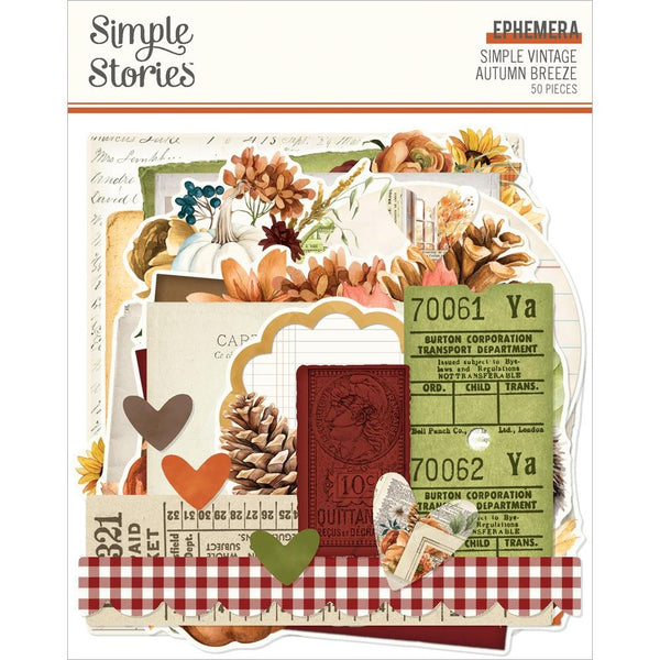 ***Pre-Order*** Simple Stories - Simple Vintage Autumn Breeze - Ephemera