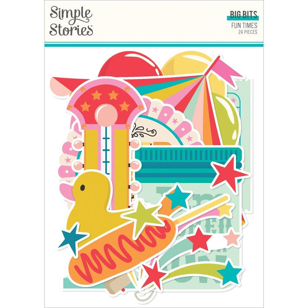 ***Pre-Order*** Simple Stories - Fun Times - Bits & Pieces Die-Cuts - Big
