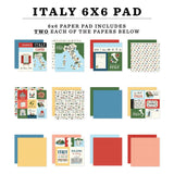 Carta Bella - Italy - Double-Sided Paper Pad 6"X6"