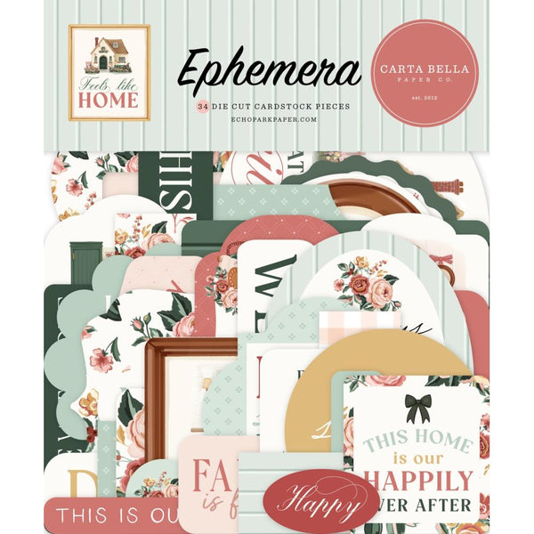 ***Pre-Order*** Carta Bella - Feels Like Home - Ephemera - Icons