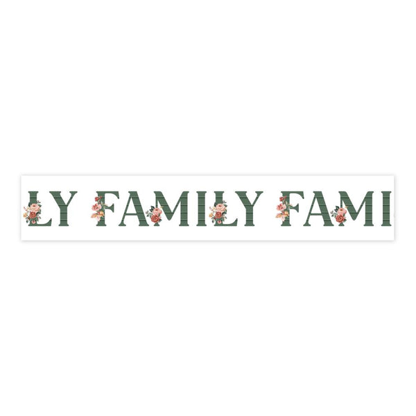 ***Pre-Order*** Carta Bella - Feels Like Home - Washi Tape - Family Word