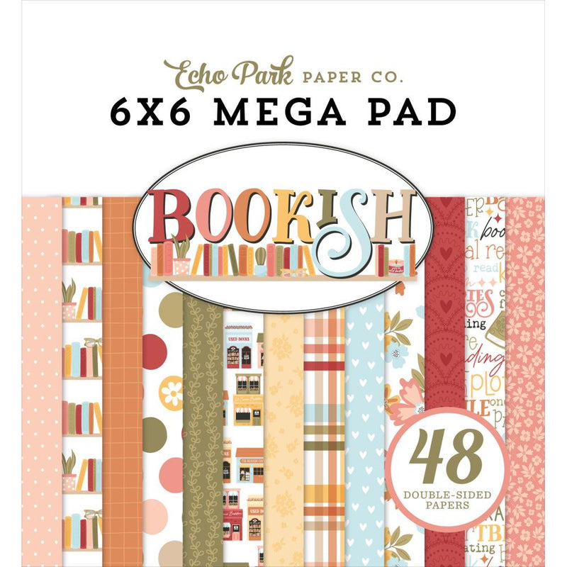 ***Pre-Order*** Echo Park - Bookish - Mega Pad 6"X6"