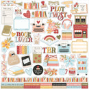 ***Pre-Order*** Echo Park - Bookish - Cardstock Stickers 12"X12"