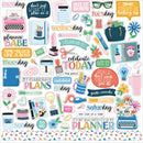 ***Pre-Order*** Echo Park - Plan On It - Cardstock Stickers 12"X12"