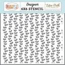 ***Pre-Order*** Echo Park - Bookish - Stencil - Plot Twist Vines