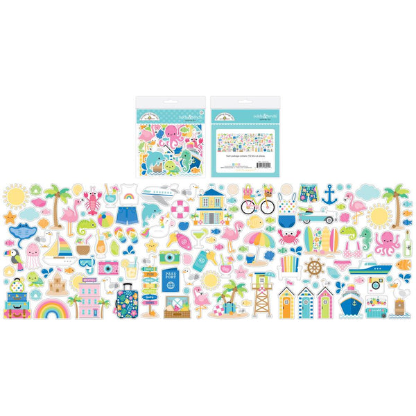 ***Pre-Order*** Doodlebug  - Summer Fun - Odds & Ends Die-Cuts