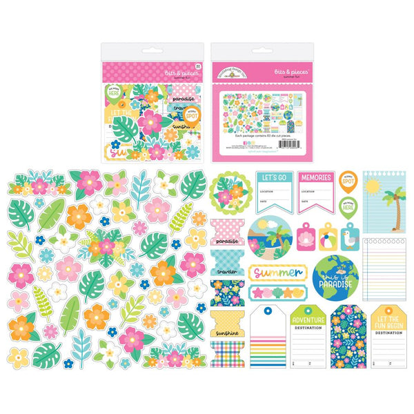 ***Pre-Order*** Doodlebug  - Summer Fun - Bits & Pieces Die-Cuts