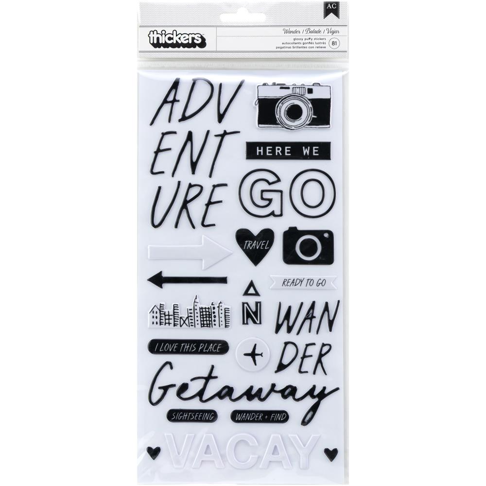 American Crafts - Thickers Stickers - Wonder