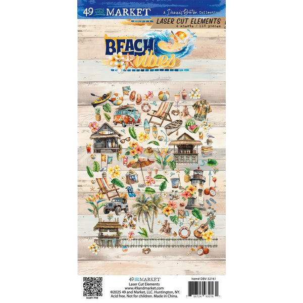 ***Pre-Order*** 49 And Market - Beach Vibes - Laser Cut Outs