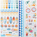 49 And Market - Beach Vibes - Puffy Stickers