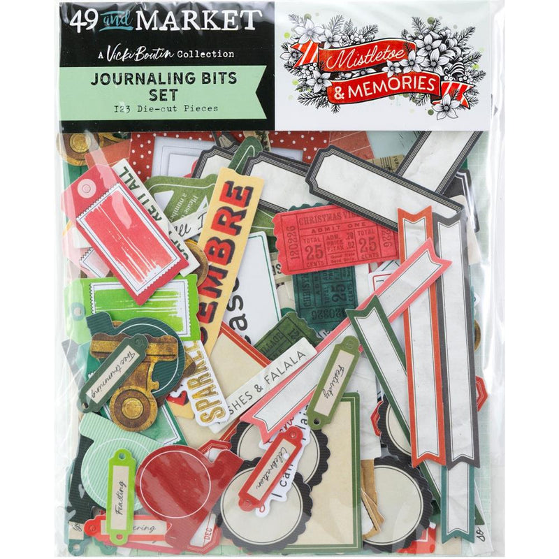 49 And Market - Vicki Boutin Mistletoe And Memories - Die-Cuts - Journaling