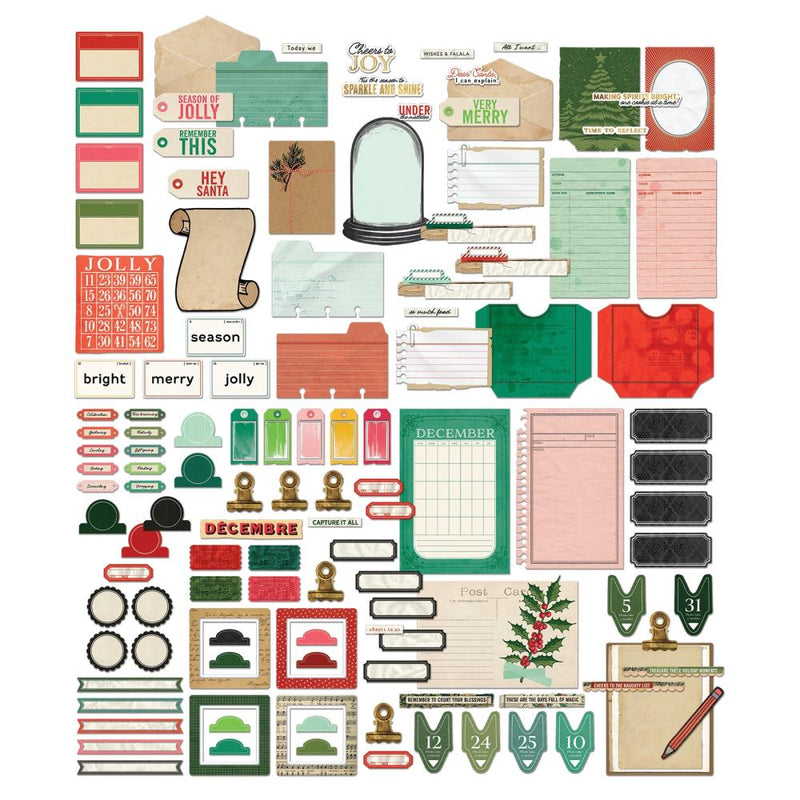 49 And Market - Vicki Boutin Mistletoe And Memories - Die-Cuts - Journaling