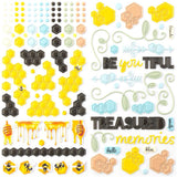 49 And Market - Botanical Buzz - Puffy Stickers