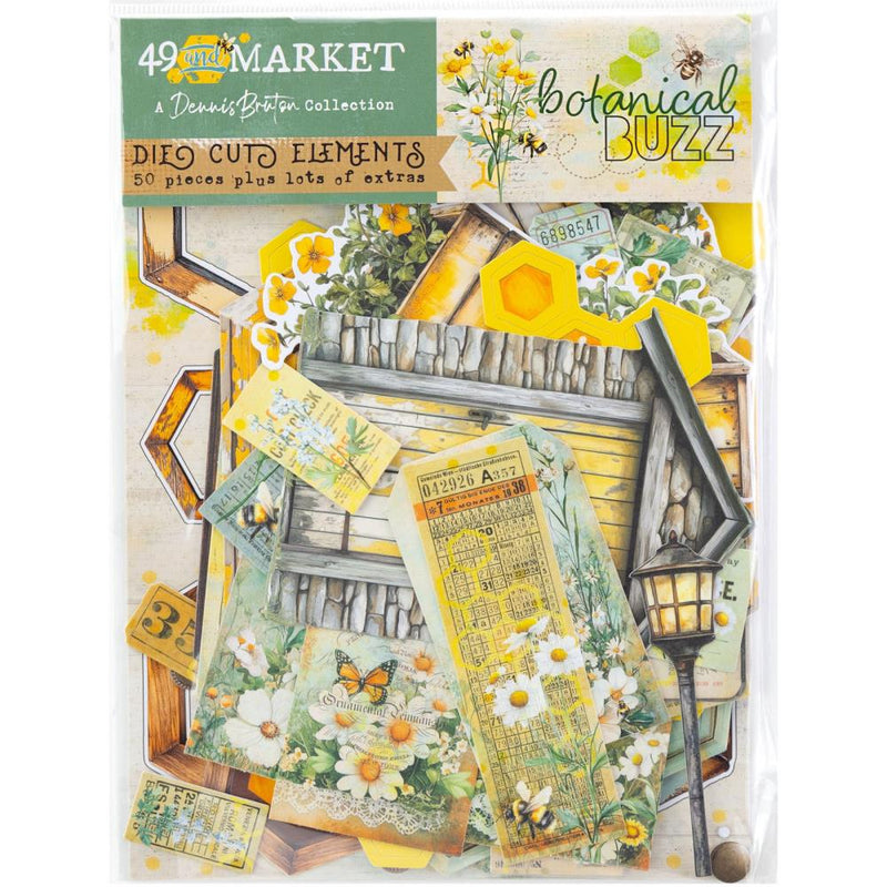 49 And Market - Botanical Buzz - Die-Cuts Elements