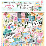 Memory Place - Time To Celebrate - Chipboard Mix