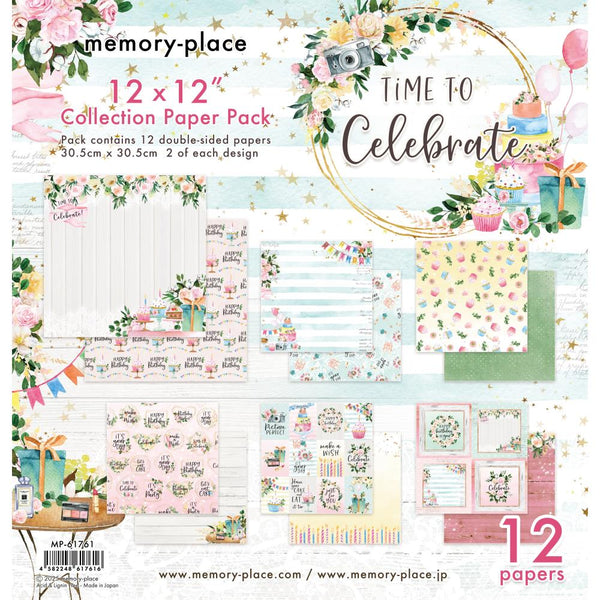 Memory Place - Time To Celebrate - Collection Pack 12"X12"